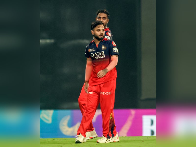 Felt like batters did not pick the googly, says Suyash Sharma after three-wicket haul against Punjab Kings in Qualifier 1 of the Indian Premier League (IPL) 2025 in New Chandigarh on Thursday, IANS Photos