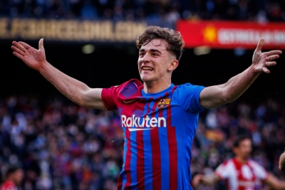 Gavi signs contract extension with Barcelona till 2030