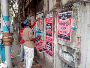posters supporting tmc