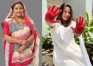 Vibha Chibber keeps Holi celebrations 'low-key', Meera Deosthale embraces joy with 'ghugra'