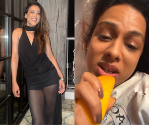 Nia Sharma 'needs rest' as she drops hot pics; eats mango, plans to go gym later