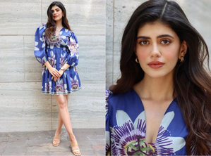 Sanjana Sanghi poses in floral dress: 'Summer fresh work days are here'