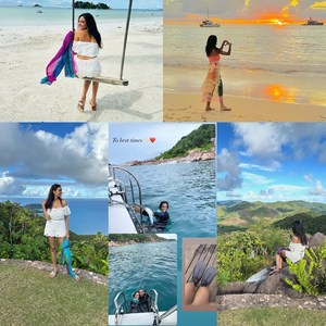 Aishwarya Khare of ‘Bhagya Lakshmi’ fame gifts herself a solo trip to Seychelles on her b’day