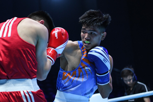 Jadumani, Ajay shine as four Indians advance to semis at Asian U-22 & Youth Boxing Championships (Photo Credit: BFI)