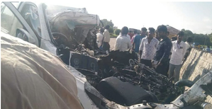 Infant among three killed in road accident in Karnataka