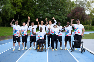 Refugee Paralympic Team gathers for training camp at Reims, France ahead of Paris 2024 Paralympics Games. Photo credit: IPC