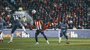Brentford forward Yoane Wissa to miss 'couple of months' with an ankle injury. Photo credit: Brentford website