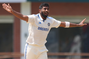 There was no grip on wicket so I experimented, says Bumrah after taking four-fer during the second day of the first Test against Bangladesh in Chennai on Friday. Photo credit: BCCI