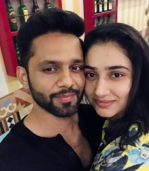 Disha Parmar wishes 'love' Rahul Vaidya on 37th birthday with a 2017 throwback picture
