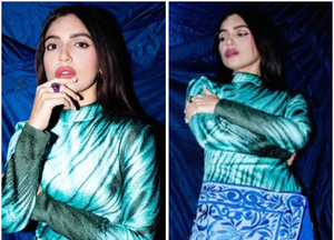 Bhumi Pednekar grabs eyeballs with her unique haute couture 