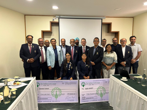 Indian Golf Union (IGU) felicitates Mannat Brar, Zara Anand for superb performance in R &A Girls Amateur performance 