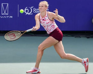 Katerina Siniakova reaches WTA Guangzhou Open semifinals in Guangzhou, China, on Friday.