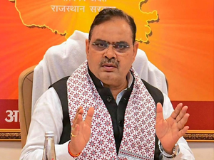 Rajasthan Chief Minister Bhajan Lal Sharma