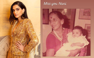 Sonam Kapoor cherishes old memories with her Nani in a rare throwback pic	