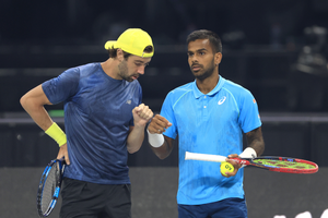 Andrey Rublev's heroics secure dramatic win for Game Changers Falcons over TSL Hawks in opening match of Season 3 of World Tennis League at the Etihad Arena in Abu Dhabi on Thursday. 