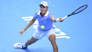 Learner Tien wins 'battle of the besties' against Alex Michelsen to reach final of the Next Gen ATP Finals at King Abdullah Sports City in Jaddah, Saudi Arabia, on Saturday. Photo credit: ATP Tour