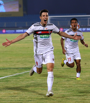 NorthEast United FC target solidifying top-6 spot against in-form Hyderabad FC in Indian Super League (ISL) 2024-25 at the Indira Gandhi Athletic Stadium in Guwahati, Assam, on Wednesday. Photo credit: ISL