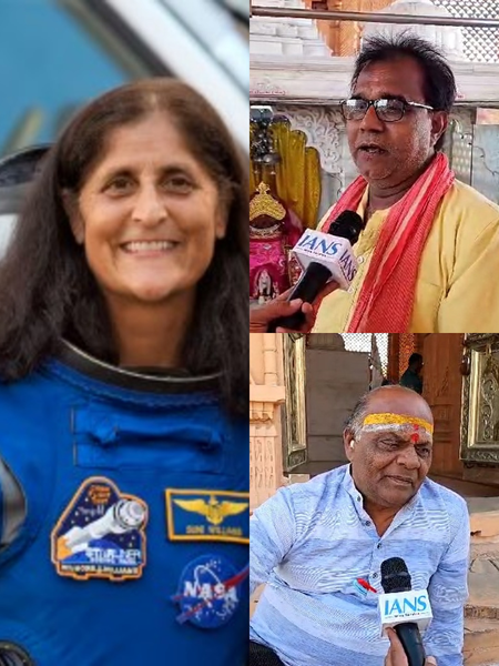Gujarat: Sunita Williams’ native village celebrates safe return, lights Akhand Jyoti