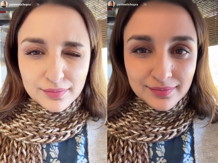 Parineeti Chopra gives a peek into her shooting schedule in Himachal Pradesh  