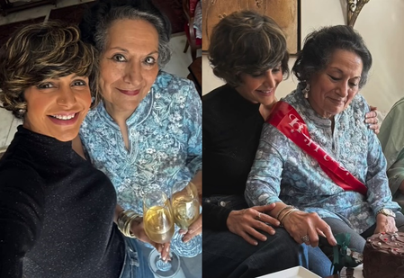 Mandira Bedi celebrates her mother’s birthday with special Vietnamese food