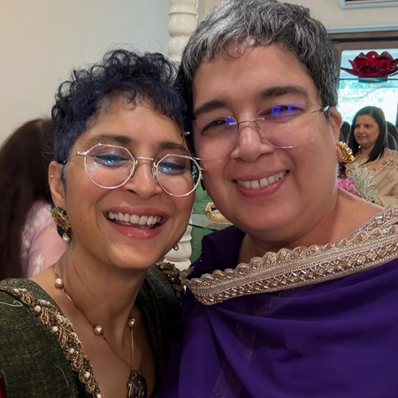 Aamir Khan’s ex wives Kiran Rao, Reena Dutta click selfie at family gathering on Eid	
