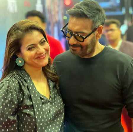 Kajol thanks Ajay Devgn for always ‘being older’ than her in a quirky birthday post