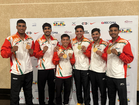India finish World Boxing Cup campaign with 6 medals