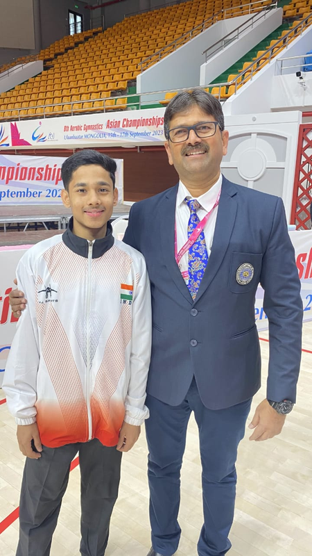 Indian Aerobic Gymnastics team leaves for World Cup in Tokyo