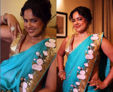 Sameera Reddy brings back the 1990s vibe with Asha Bhosle’s classic ‘Raat Shabnami’