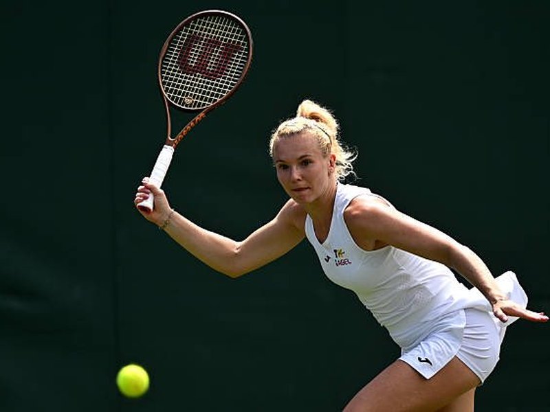Katerina Siniakova shocks fifth seed Zheng; China's Wang Xinyu powers into Round 2 of women's singles of Wimbledon 2025 at the All-England Club in London on Tuesday. Photo credit: Wimbledon/X