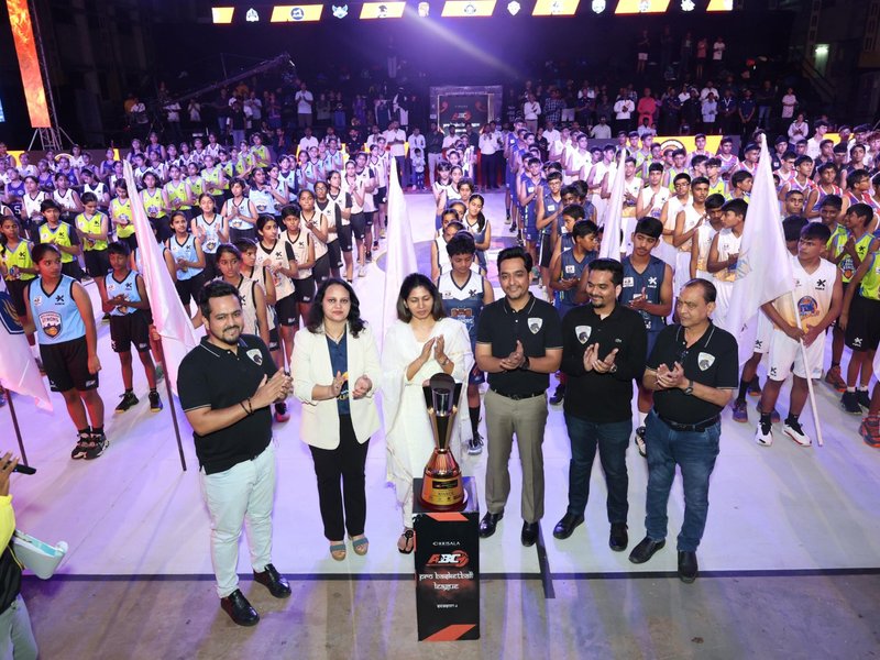 Union Mos Raksha Khadse inaugurates Pro Basketball League Season 4 in Pune