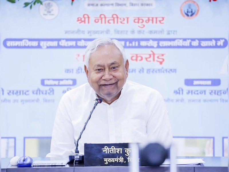 Nitish Kumar, File Photo - IANS 
