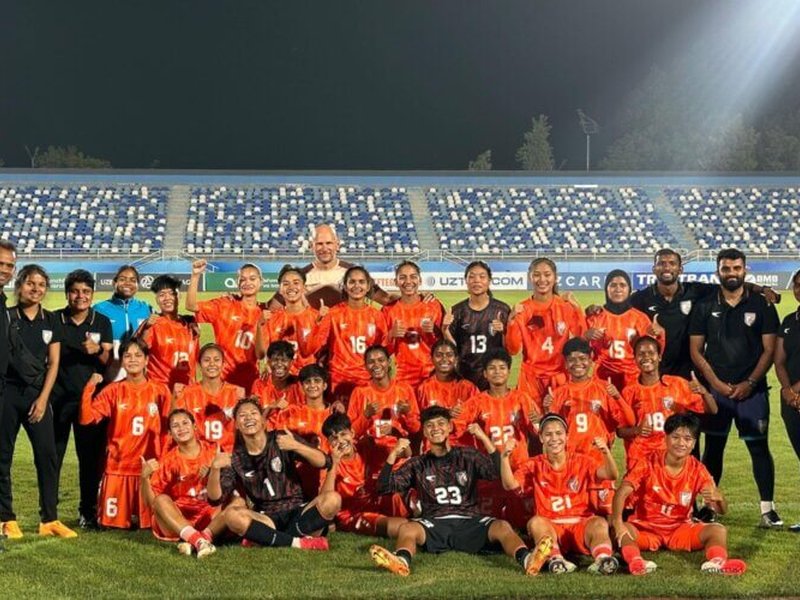 India U20 women thrash Uzbekistan in second friendly