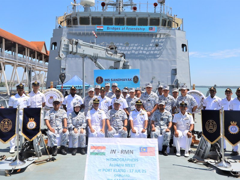 INS Sandhayak docks in Malaysia to boost maritime cooperation 