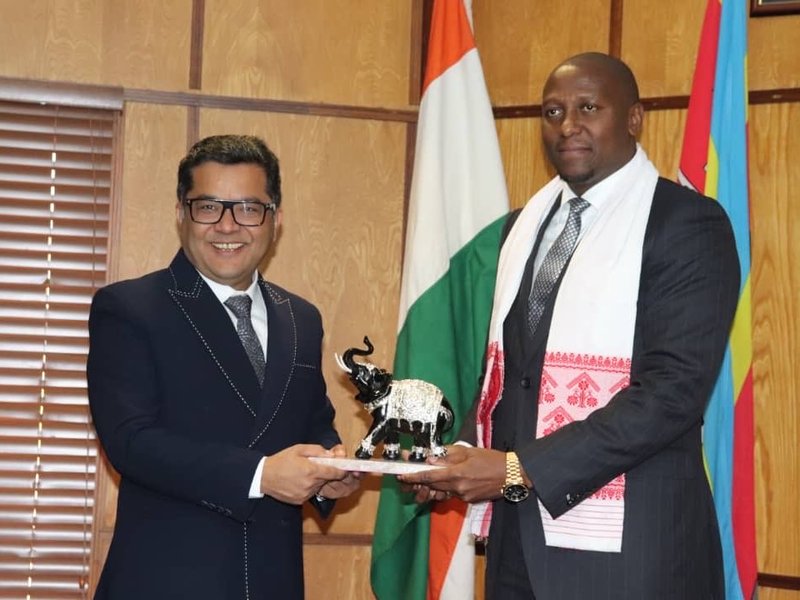 MoS Margherita meets Eswatini PM during visit to landlocked African nation