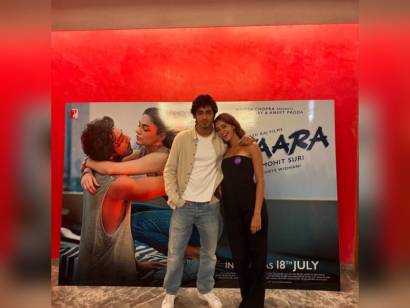 Ananya Panday says ‘a star is born’ to debutant Ahaan Panday