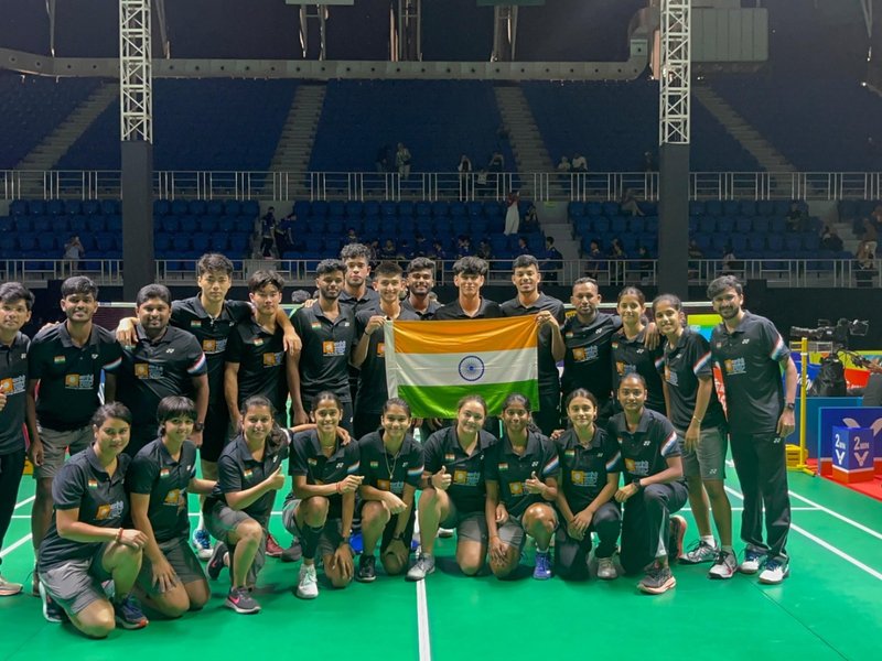 Badminton Asia Jr Championships: India mixed team storm into QF with convincing win over UAE (Credit: BAI)