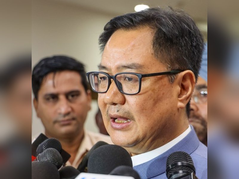 Union Minister Kiren Rijiju to chair all-party meeting today ahead of monsoon session
