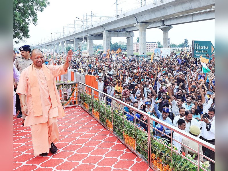 सीसीटीवी निगरानी में हो रही यात्रा, उपद्रवियों की पहचान के बाद पोस्टर होंगे जारी : सीएम योगी