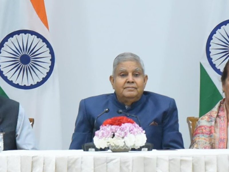 Have mutual respect, avoid personal attacks: VP Dhankhar to political parties 