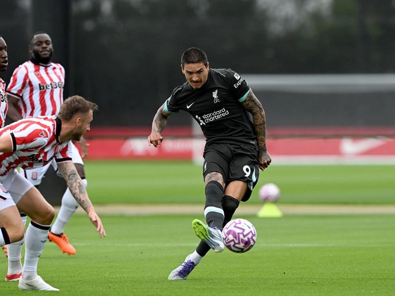Darwin Nunez nets hat-trick in Liverpool’s 5-0 win over Stoke City; Wirtz debuts in closed-door friendly