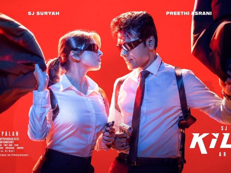 Thrilled with response to film's first look, S J Suryah releases 'bonus' look of 'Killer' 