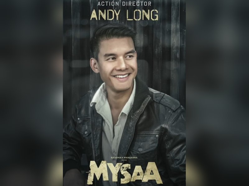 International stunt choreographer Andy Long roped in for Rashmika's 'Mysaa'