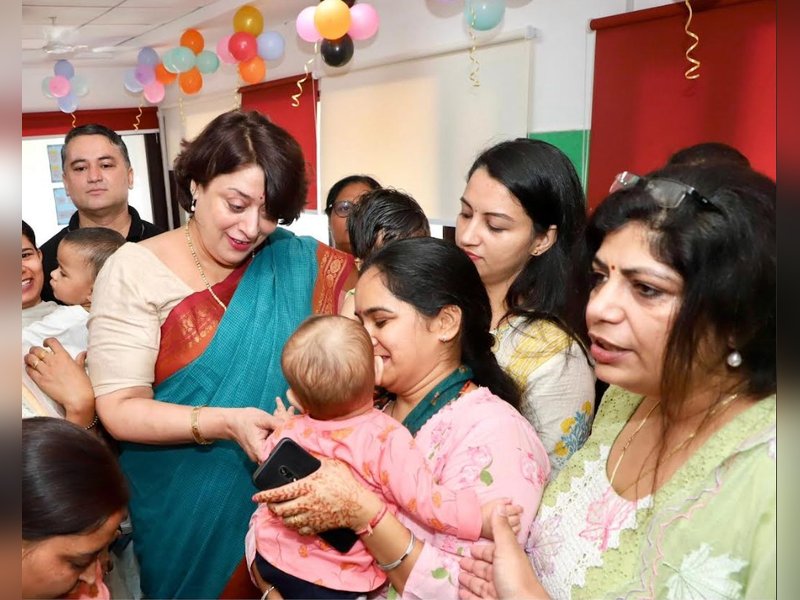 New creche opens at Haryana Civil Secretariat, boosting support for working parents