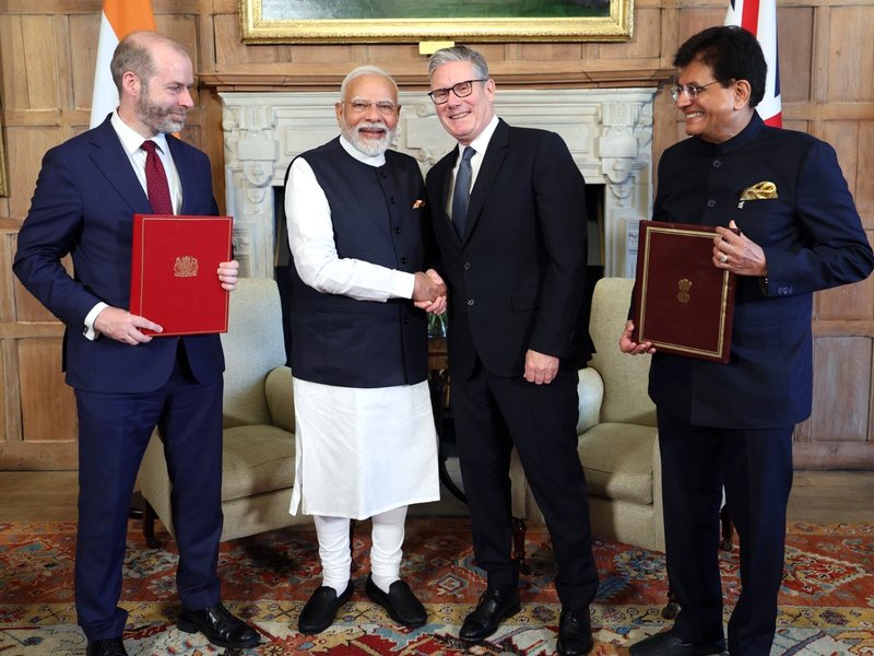'India-UK trade deal a big win for Brand Modi, will boost farmers, techies, job creation'