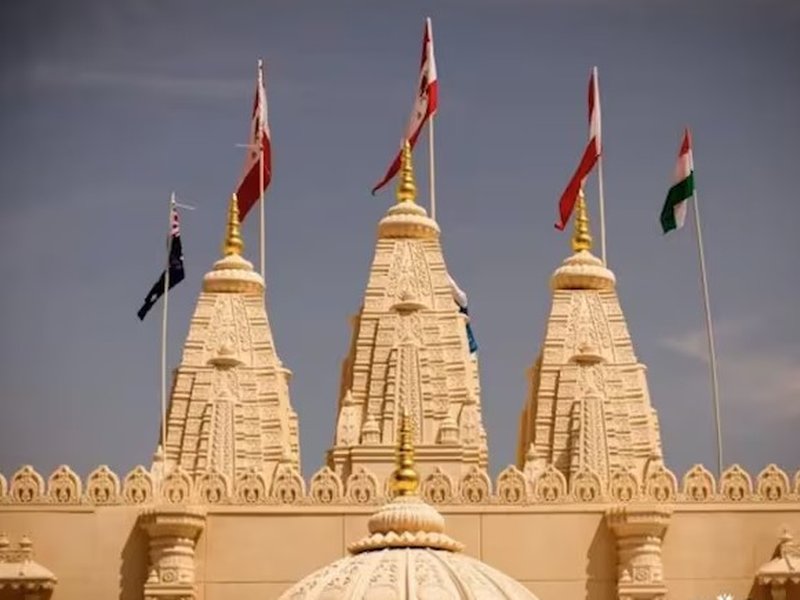 Hindu temple in Australia defaced with racist graffiti