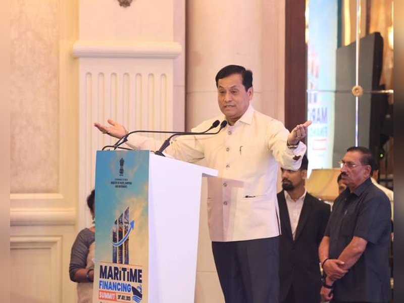 भारत की लॉजिस्टिक्स में बड़ी छलांग, पोर्ट्स पर शिप टर्नअराउंड समय एक दिन से भी कम हुआ : सर्बानंद सोनोवाल