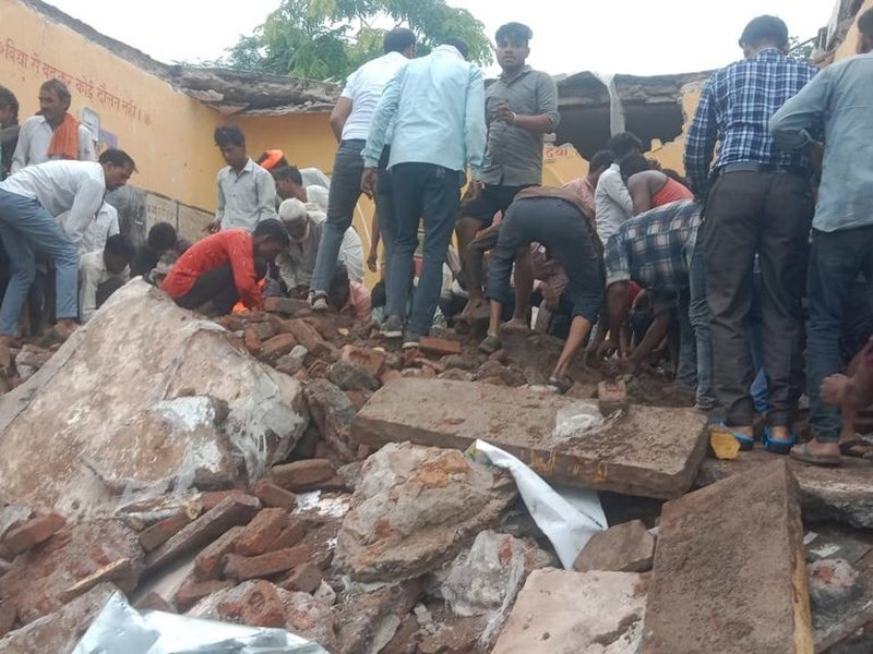 Raj school building collapse: Four children killed, 10 rescued; govt orders probe