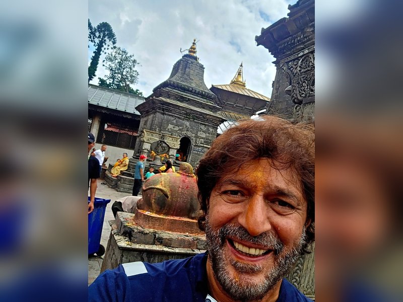 Chunky Panday seeks blessings at Lord Shiva’s Pashupatinath Temple during Shravan month