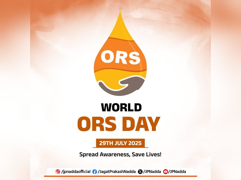 ORS affordable, effective healthcare solution for dehydration & diarrhoea: Nadda